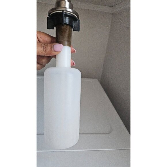 Countertop soap dispenser Brushed nickel - Picture 7 of 7